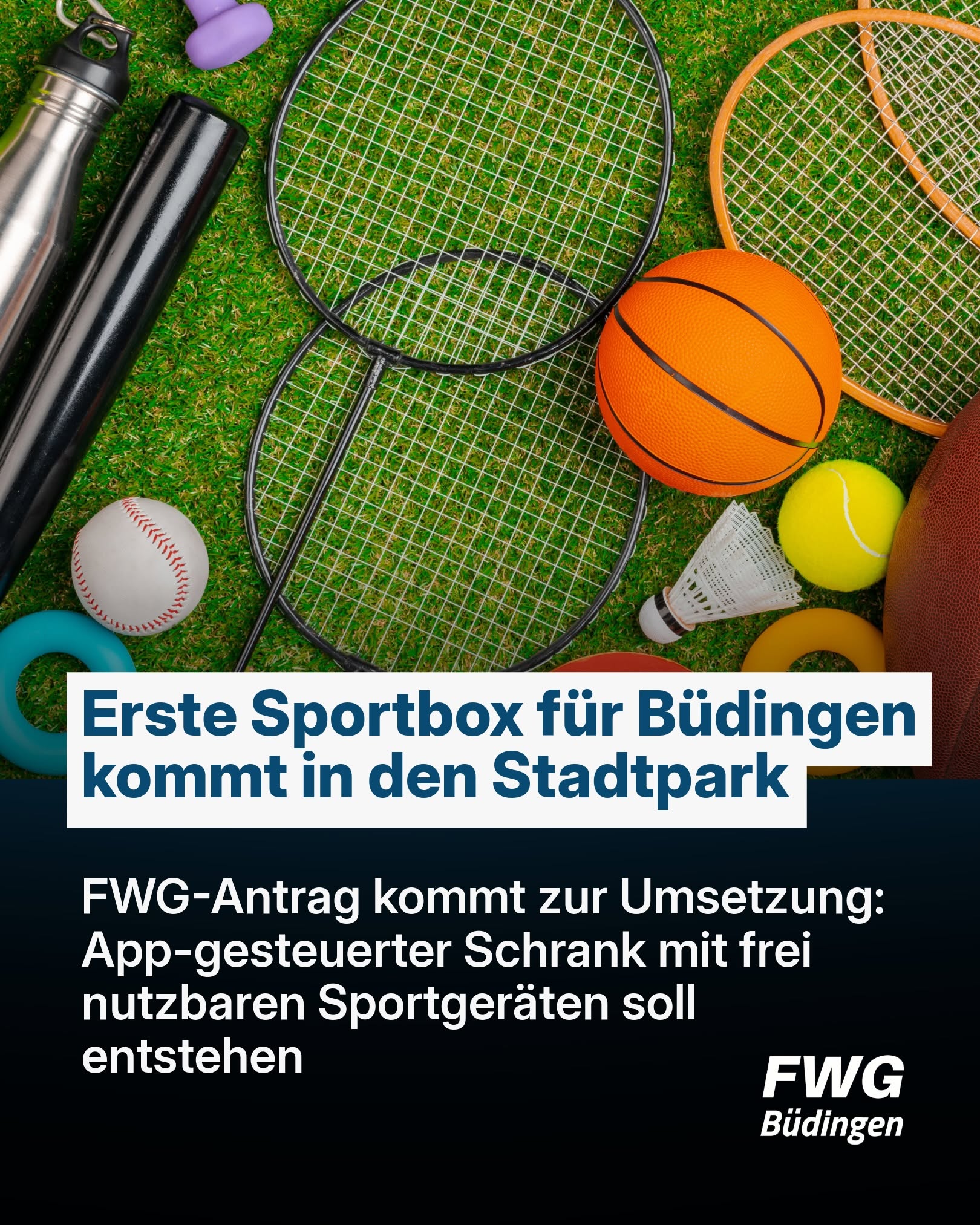 Sportbox für Büdingen: FWG-Antrag wird aufgegriffen